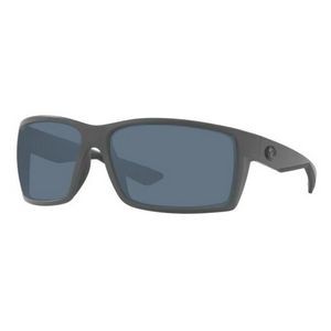 Reefton Polarized Sunglasses - Matte Grey/Grey, 64
