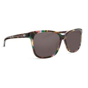 Del Mar May Ladies Polarized Sunglasses - Shiny Abalone/Grey