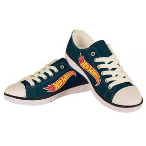 Kids Low Top EVA Canvas Shoes w/Full Color Printing
