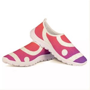 Mesh Running Shoes with full color printing