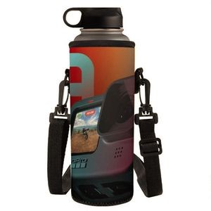 L Water Bottle Carrier Bag with full color printing