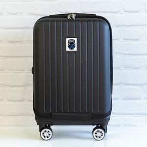 Miles Carry-on Luggage with front zipper pocket