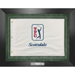 Hinton (Black/Green) - Golf Flag Frame 27.75x21.75