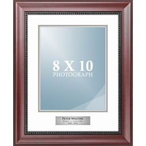 Bathurst (Mahogany) - Vertical 8"x10" Picture Frame 14"x17"