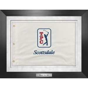 Hinton (Black/White) - Golf Flag Frame 27.75x21.75