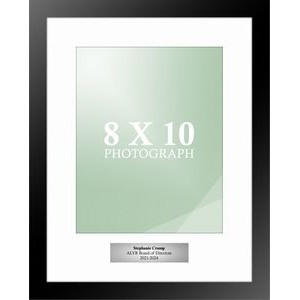 Midland (Black) - Vertical 8"x10" Picture Frame 12.5"x15.5"