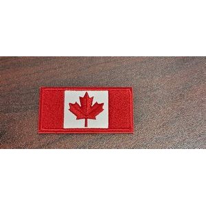 Canada/USA Flag Patch