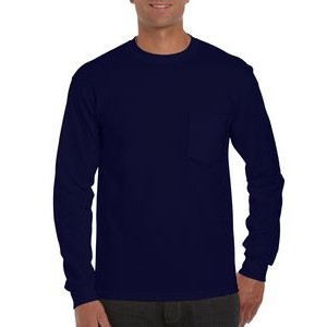 Gildan® Heavy Cotton™ Long Sleeve T-Shirt w/Pocket