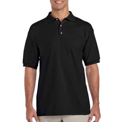 Gildan® Ultra Cotton® Pique Sport Shirt w/Wood Tone Buttons