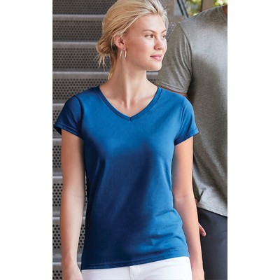 Gildan® Softstyle Ladies Fitted V-Neck T-Shirt