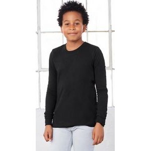 BELLA + CANVAS Youth Jersey Long Sleeve Tee