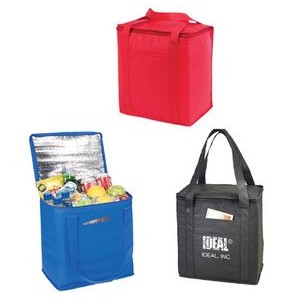 100gsm TUFF Non Woven Foil Lined Insulated Cooler Tote