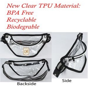 Clear TPU Fanny Pack (Recyclable And Biodegrable)