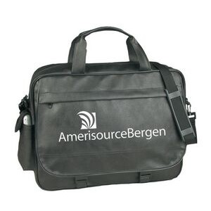 Deluxe Leatherette Portfolio Bag W/ Organizer Section