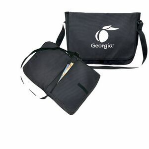 Messenger Bag W/ Zipper Pocket ( Pls Also See #4918 Messenger Bag )