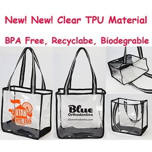 Clear TPU Tote (Recyclable And Biodegrable)