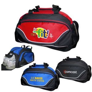 All Purpose Sports Duffel Bag W/ Shoe Compartment
