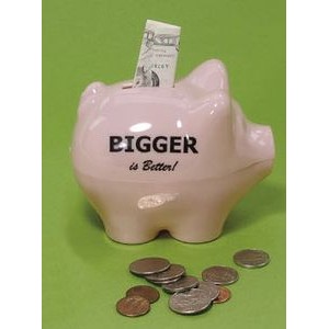 Plastique Piggy Bank (Large)