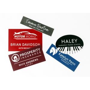 Classic Engraved Name Badge (1"x3")