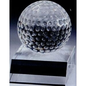 Large Desk Top Golf Ball Award