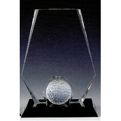 Large Crystal Premier Golf Award (9