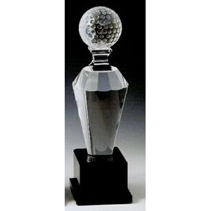 Crystal Golf Award (11"x3 1/8")