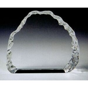 Large Iceberg Crystal Paperweight
