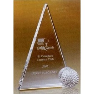 Optic Crystal Golf Award