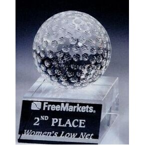 Medium Desk Top Golf Ball Award