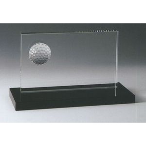 Upper Golf Panel Crystal Award