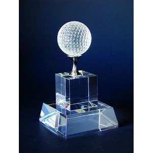 Small Crystal Golf Tower Award (5 1/8