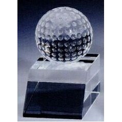 Small Desk Top Golf Ball Award