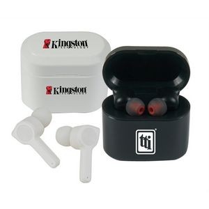 True Wireless Earbuds w/Charging Case