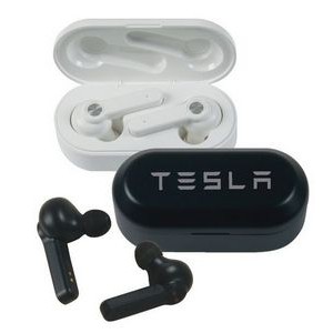 True Wireless Earbuds w/Oblong Charging Case