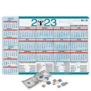 Vynex® DuraTec® Calendar Counter Mat-10"x15"x1/8"