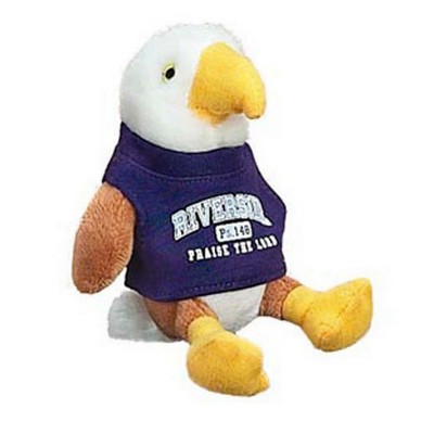 Quincy Eagle Stuffed Animal w/Shirt (5")