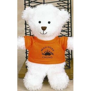Remington Series White Bear Stuffed Animal w/Shirt (12
