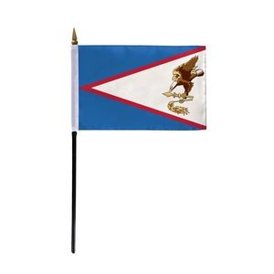 American Samoa Stick Flags 4x6 inch