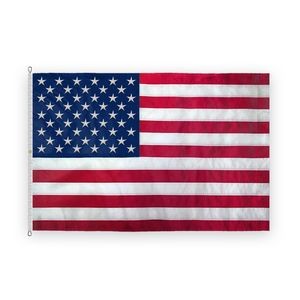 10'x19' USA 400D Nylon Embroidered Flag