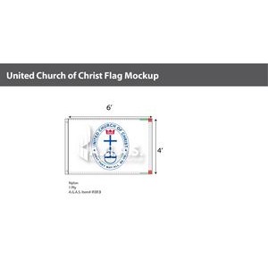 United Church of Christ Flags 4x6 foot