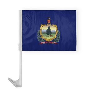 Vermont Car Flags 12x16 inch