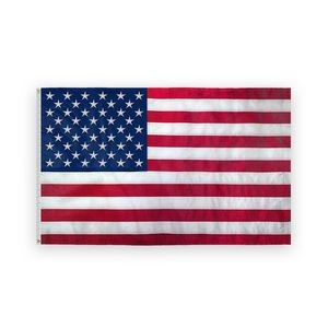 5' x 8' USA Spun Polyester Embroidered Flags