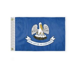Louisiana Flags 12x18 inch