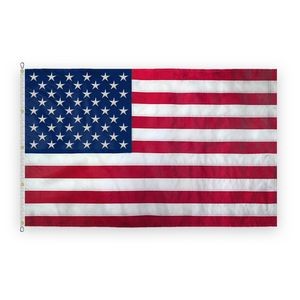 25'x40' USA 400D Nylon Embroidered Flag
