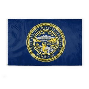 Nebraska Flags 5x8 foot