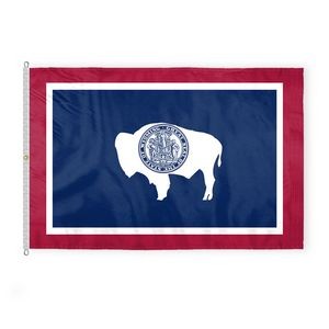 Wyoming Flags 8x12 foot