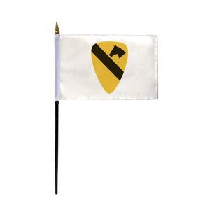 1st Cavalry Stick Flags 4x6 inch