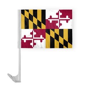 Maryland Car Flags 12x16 inch