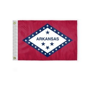 Arkansas Flags 12x18 inch
