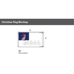 Christian Flags 3x5 foot